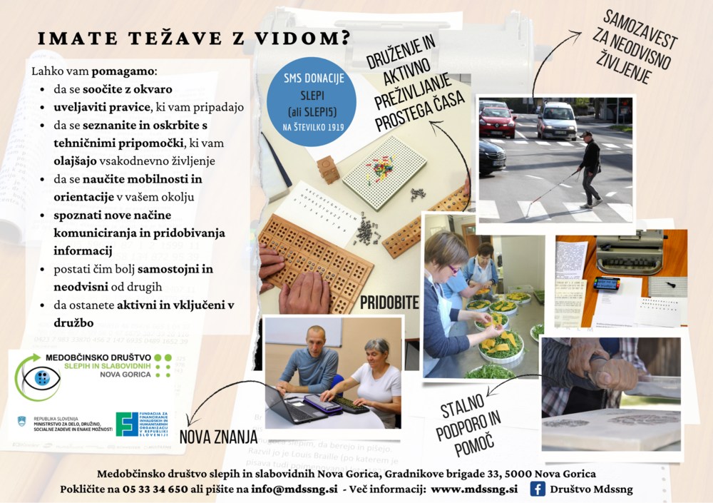 IMATE TEŽAVE Z VIDOM 23