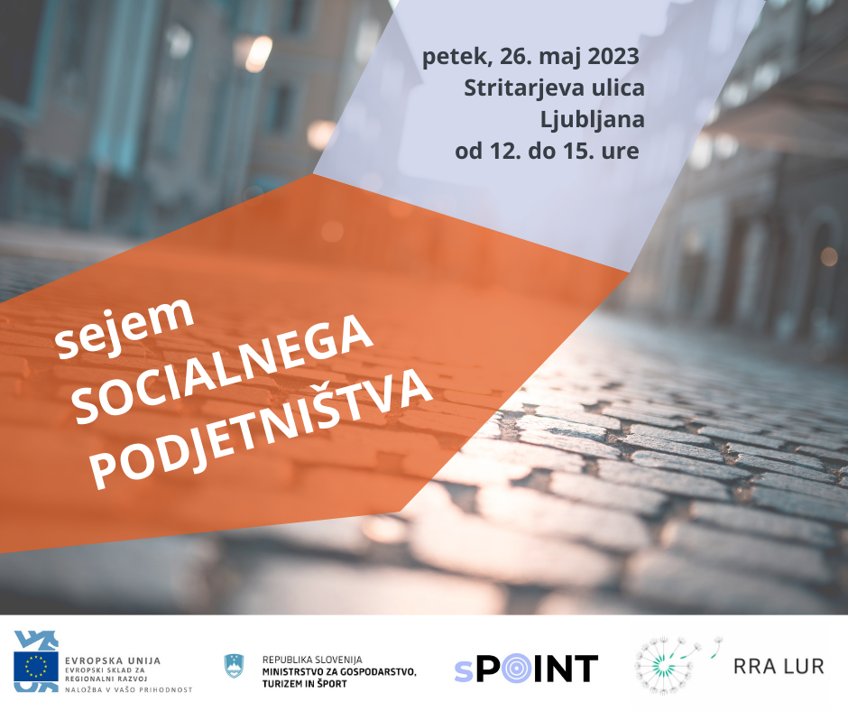 Sejem SOCIALNEGA PODJETNIŠTVA FB objava
