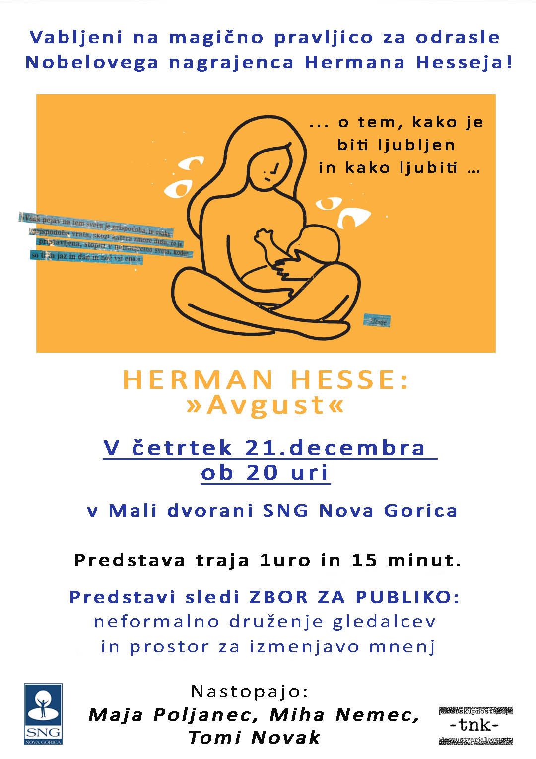Vabilo SNG 21.12